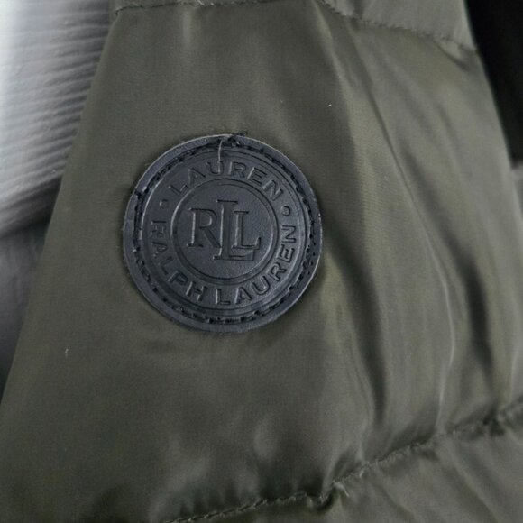 Lauren Ralph Lauren Women's Down Puffer Coat - Size Medium fits like a Small - Picture 4 of 9